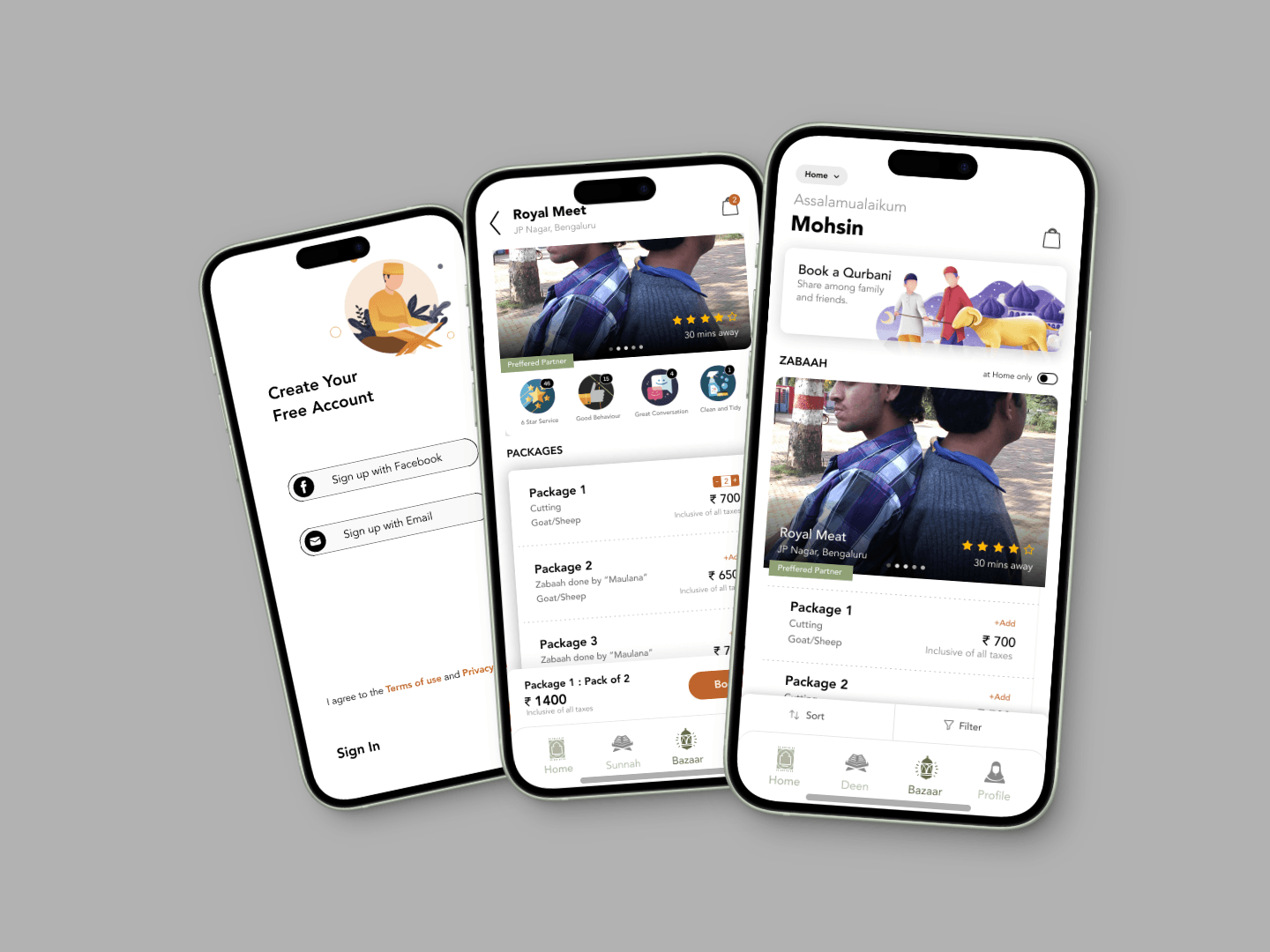 Weblibron Mobile App Design Interface