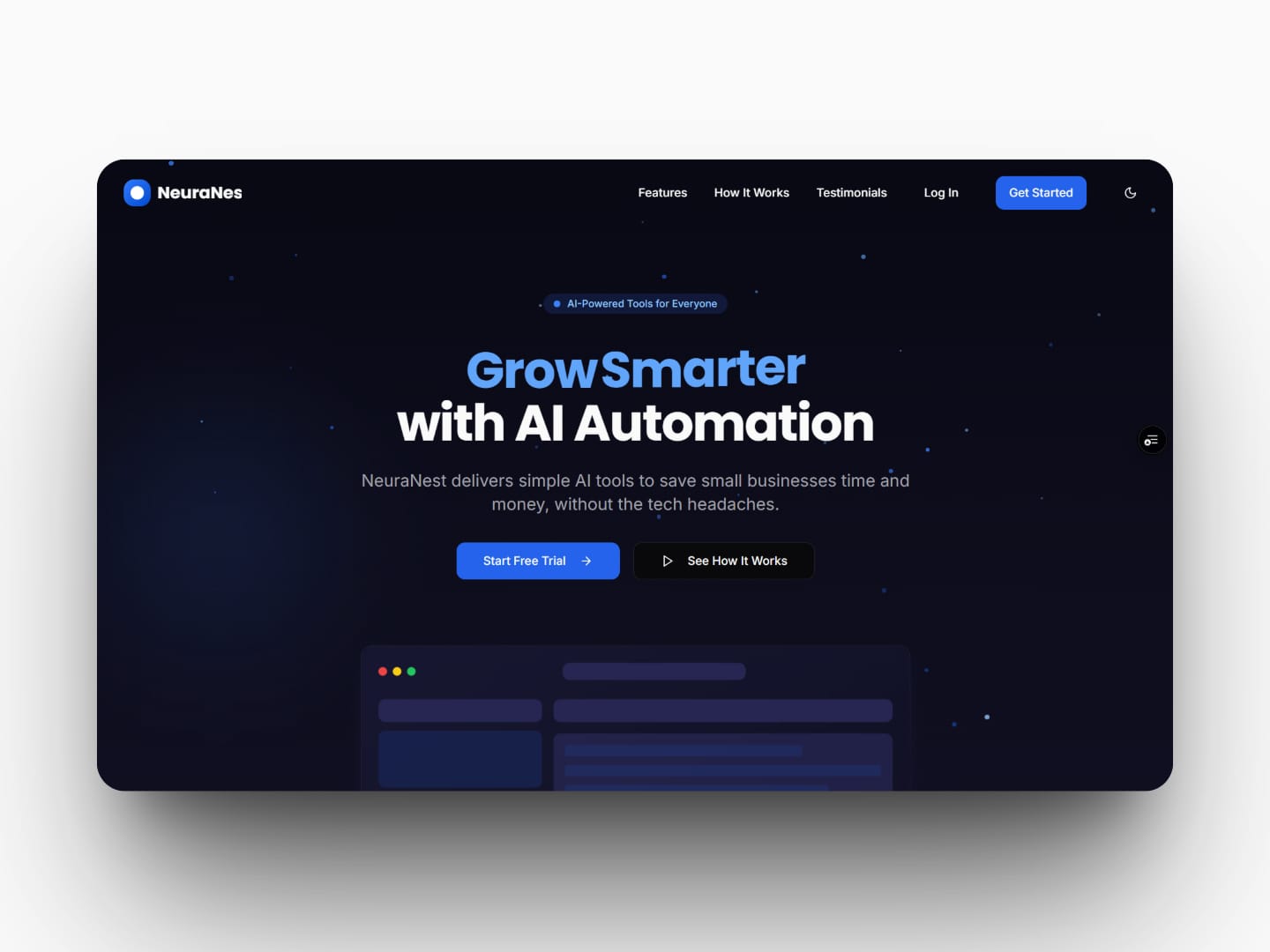 Weblibron Website Design Interface